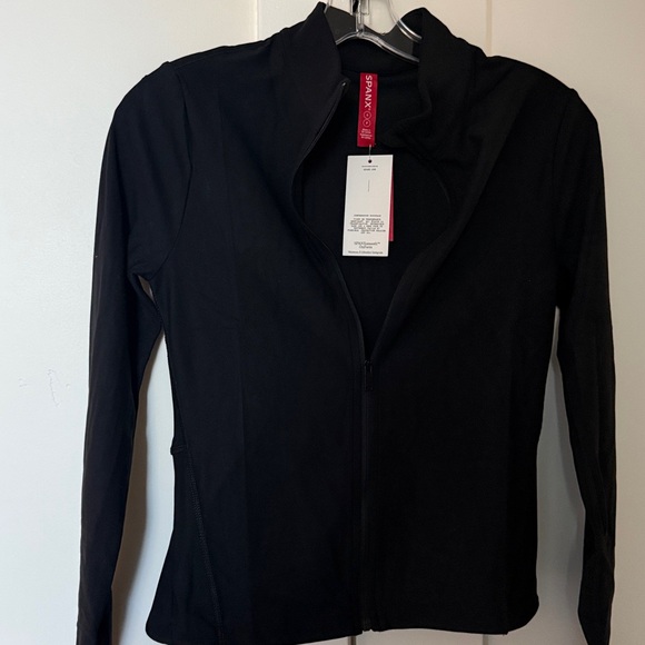 Spanx OnForm Full Zip Contour Jacket Black Color Womens Size Small NWT - Picture 4 of 9